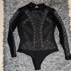 Rhinestone Bodysuit